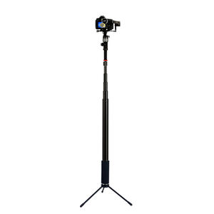 Bastone Selfie invisibile estensibile portatile in alluminio lungo 2m 360 per uno r uno x2 - Product Image 4