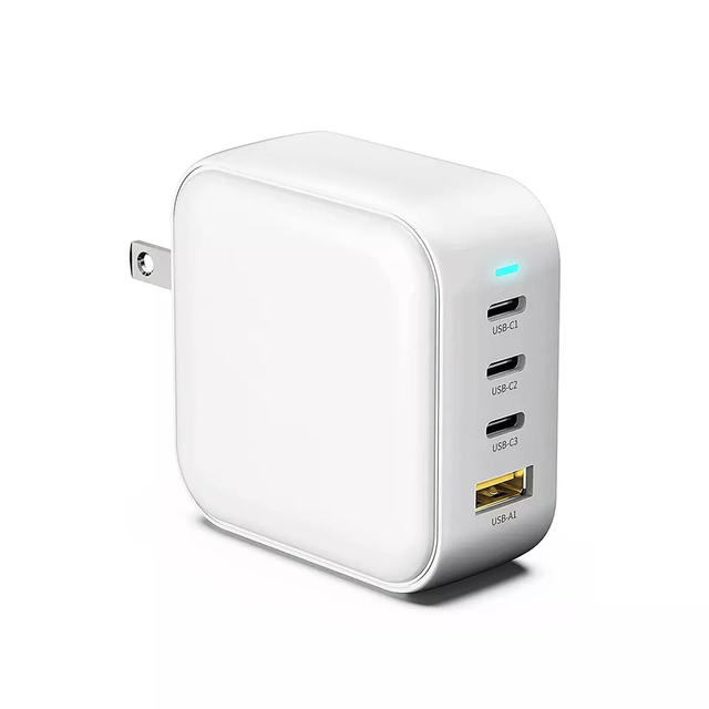 100W Smart Desktop PPS GaN Foldable Travel Type C PD 3.0 Charger Block Super Fast Multiple USB Type C Charger Electric Product