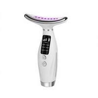 Appareil de beauté pour le cou LCD transfrontalier : estompe les rides du cou, élimine les sillons nasogéniens, soin massant liftant et raffermissant, amincissant