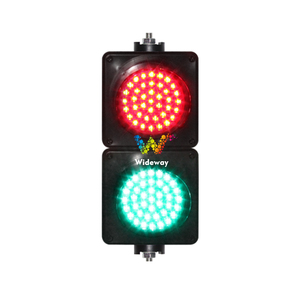 Feux de croisement led 100mm, éclairage led, rouge et vert, application 12 ans - Product Image 2