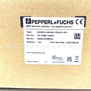 Pepperl+Fuchs ENI90PL-H30JA5-1024UD1-RC1 ตัวเข้ารหัสแบบเพิ่มค่าได้ ระบบอัตโนมัติทางอุตสาหกรรม ความปลอดภัย 90 มม. - Product Image 1