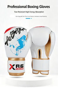 Guantes <span class=keywords><strong>de</strong></span> Boxeo Profesionales <span class=keywords><strong>de</strong></span> Cuero Hechos en Shandong, China, para Entrenamiento y Sparring, para Hombres y <span class=keywords><strong>Mujeres</strong></span> - Product Image 5