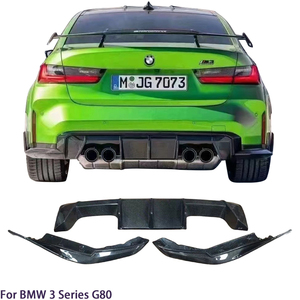 ดิฟฟิวเซอร์หลังคาร์บอนไฟเบอร์ทรง G80 สำหรับรถยนต์ซีรีส์ 3 ปี 2019-2025 - Product Image 1