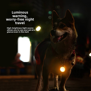 Pet LED Pendant for Cats & <b>Dogs</b> Waterproof Adjustable Luminous Flashing Night <b>Light</b> Anti-Lost for Night Walking All Seasons - Product Image 5