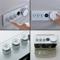Système de douche Led 12 pouces pomme de douche pluie avec haut-parleur de musique affichage de la température ensemble de robinets thermostatiques de douche de salle de bain