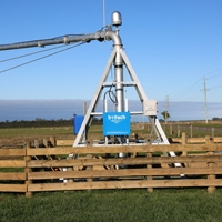 Système d'irrigation à pivot central IRRITECH de 60 hectares avec arroseur Senninger Iwob en Ukraine