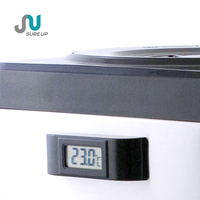 Distributeur d'eau isotherme en acier inoxydable à double paroi avec affichage de la température et robinet de qualité alimentaire pour usage commercial