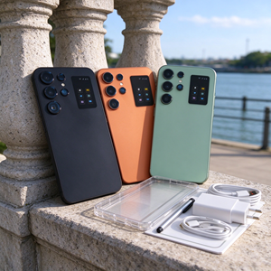 Prix de gros Smartphones S25 Ultra 5G, Appareil photo beauté, Grande batterie, Écran micro-courbé, Téléphone portable débloqué - Product Image 2