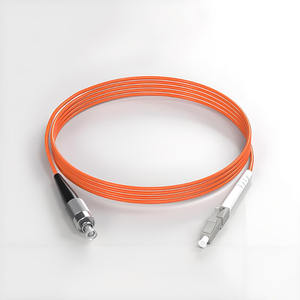 Cable de Fibra Óptica MM FC/UPC-LC/UPC Multimodo Naranja para Interiores 62.5-125 OM1/ 50-125 OM2 Cable Óptico para Televisión (CATV) - Product Image 2