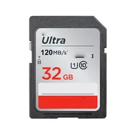 Carte mémoire SDXC en plastique pour appareil photo reflex numérique 64 Go 128 Go 256 Go UHS-I Classe 10 150 Mo/s pour stock authentique en direct du fabricant