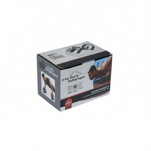 Soporte para Abdominales y Flexiones de 22 Tubos, Color Negro - Product Image 1