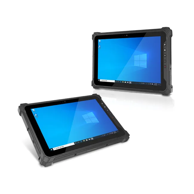 Pemindai sidik jari 10.1 inci ATEX ZONE2 IP65 tablet pemindai tahan air untuk tablet industri batu bara tablet pc kasar