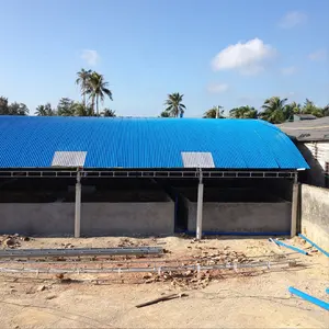 Api Retardant atap rumah bahan konstruksi batu warna dilapisi logam ubin ASA PVC atap plastik