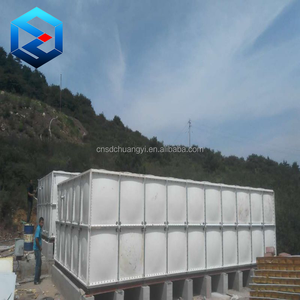 5000 galones estadounidenses FRP GRP SMC Panel compuesto atornillado ensamblado Rectangular tanque <span class=keywords><strong>de</strong></span> almacenamiento <span class=keywords><strong>de</strong></span> <span class=keywords><strong>agua</strong></span> plegable para beber - Product Image 6