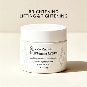 Il sollevamento della crema schiarente in stile riso biologico, la riparazione rassodante migliora l'umidità della barriera cutanea illuminante - Product Image 2