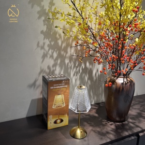 Không Dây Đèn Bàn Có Thể Sạc Lại Cảm Ứng LED Sang Trọng Lớn Bảng Đèn Cho Phòng Khách LED Ánh Sáng Ban Đêm - Product Image 6