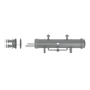 Vente directe d'usine, condenseur <span class=keywords><strong>à</strong></span> coque et <span class=keywords><strong>à</strong></span> tubes en acier inoxydable <span class=keywords><strong>pour</strong></span> la réfrigération, échangeur de chaleur au dioxyde de carbone TPL-CDHE-01 - Product Image 6