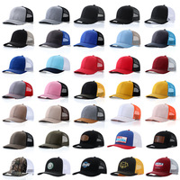 Gorra de béisbol personalizada de 6 paneles con visera rígida microcurvada Richardson 112, bordada, estilo camionero de verano