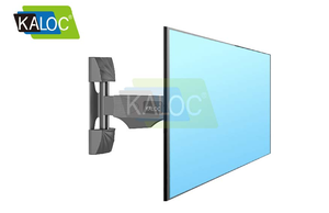 Supporto da parete per TV KALOC KLC-X1, da 24 a 55 pollici, con <span class=keywords><strong>braccio</strong></span> articolato a movimento completo VESA per televisori. - Product Image 5