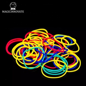 L'intero <span class=keywords><strong>Set</strong></span> di fasce elastiche intrecciate assortite Magic Trick elastico elastico Color crema puntelli magici <span class=keywords><strong>trucchi</strong></span> accessori - Product Image 3