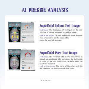 เครื่องวิเคราะห์ผิวหนัง เมจิกกระจก วิเคราะห์ใบหน้า แบบพกพาดิจิตอล ติดตามใบหน้า เมจิกกระจก วิเคราะห์ผิวหนัง <span class=keywords><strong>การ</strong></span>ทดสอบผิวหนัง - Product Image 3