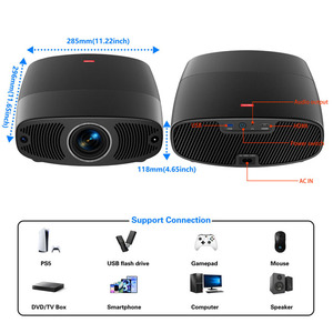 EU Direct Factory 1080P FHD LCD <b>Projector</b> Smart <b>Android</b> Auto <b>Projector</b> OEM ODM Customized <b>Projector</b> for Distributors - Product Image 3