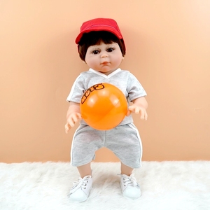 ตุ๊กตาซิลิโคนสำหรับเด็กขนาด18นิ้ว,ตุ๊กตาเด็กซิลิโคนเหมือนจริงตุ๊กตา Reborn Silicon สำหรับเด็กเล่นเชื่อกัน - Product Image 3
