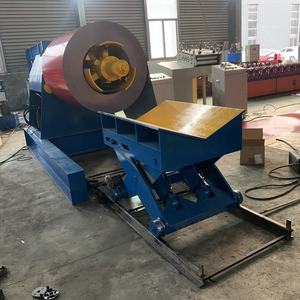5T 8T 10T Tonne Kunden spezifischer Aluminiums tahl Coil Uncoiler Abwickel maschine Steel Sheet Coil Decoiler - Product Image 2