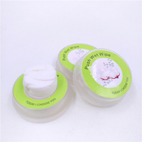 Lingettes humides compressées personnalisées, jetables, à pression, format lingette-monnaie