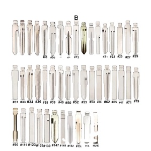 Lot de 50 Lames de Clé de Voiture Universelles KD pour Télécommandes KD Xhorse JMD VVDI pour Renault Toyota <span class=keywords><strong>PSA</strong></span> Peugeot Citroën Ford - Product Image 5