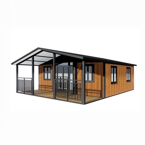 Nhà Nhỏ 3 Phòng Ngủ Gấp Mở Rộng Container Nhà Đúc Sẵn Mô-đun Sang Trọng Thiết Kế Hiện Đại Văn Phòng Xây Dựng Phòng Khách - Product Image 1