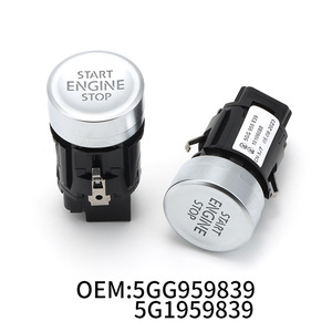 ปุ่มสตาร์ท/ดับเครื่องยนต์ 5G1959839A สำหรับระบบสตาร์ทแบบไร้กุญแจของรถยนต์ Volkswagen Golf 7 - Product Image 3