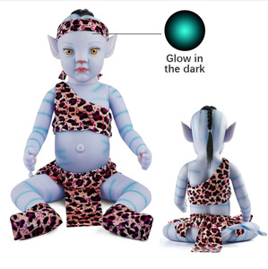 Muñeca de Bebé <span class=keywords><strong>Reborn</strong></span> de 20 Pulgadas, Edición de Luz Nocturna de Bebé de Goma Suave, <span class=keywords><strong>Avatar</strong></span> de Bebé <span class=keywords><strong>Reborn</strong></span> - Product Image 2