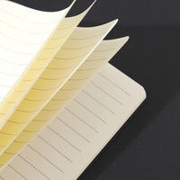 Carnet A5 en papier kraft au design simple avec reliure cousue, logo personnalisé, promotionnel, vente chaude
