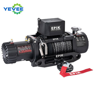 Cabrestante <span class=keywords><strong>El</strong></span>éctrico Potente para Coche, Treuil Cabrestante Vitla <span class=keywords><strong>El</strong></span> Spil 12V 12000lbs, Cabrestante Portátil Montado en Vehículo - Product Image 1