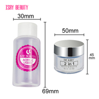 Liquide acrylique Non toxique pour les ongles, à séchage rapide, liquide, monomère, pour manucure