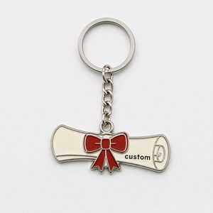 Wholesale Custom Events Parties Ceremony Keychains <b>University</b> School Graduation Souvenir Keyring - Product Image 3