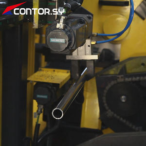 חיתוך מנותק צינור קר ועינו מסור צינור חיתוך מכונה בתדירות גבוהה מרותך צינור ייצור קו - Product Image 3