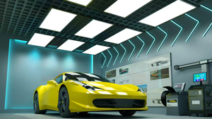 Panneau lumineux LED Baona Premium pour atelier et <span class=keywords><strong>garage</strong></span>, certifié CE ROHS, éclairage haute luminosité, prix <span class=keywords><strong>de</strong></span> gros direct usine - Product Image 3