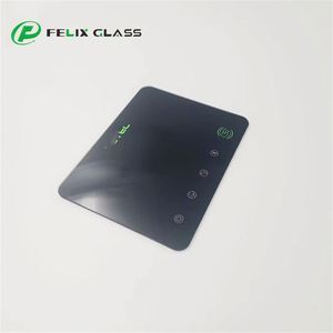 กระจกอิเล็กทรอนิกส์แบบป้องกันแสงสะท้อน AG ขนาด 1.3 มม. หลายเฉดสีดำเทา พร้อมการพิมพ์ซิลค์สกรีน AR AF ป้องกันฝ้า - Product Image 5