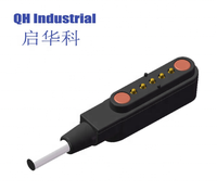 Conector USB Magnético de 5 Pines para Hombre y Mujer, Conector de Alimentación con Cable, Pulsera Inteligente, Monitor de Actividad Física