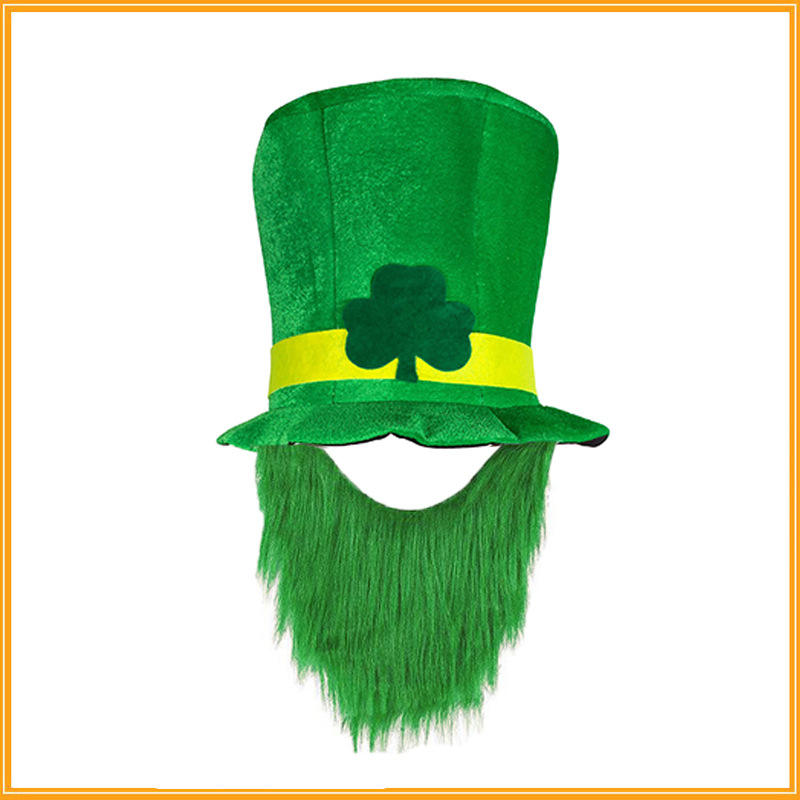 Irish hat green beard