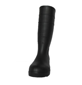 Steeltoe adulte <span class=keywords><strong>bottes</strong></span> de pluie pour Famer sûr Wading caoutchouc PVC imperméable noir coton tissu unisexe Midi classique été hommes <span class=keywords><strong>bottes</strong></span> - Product Image 4