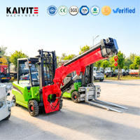 Chariot élévateur électrique avec livraison gratuite, certification CE, support OEM, capacité de levage 3 tonnes, hauteur de levage 6m, chariot élévateur à grande portée 2,5 tonnes et 3 tonnes