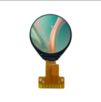 0.71 pouces 160x160 GC9D01 350 Cd/m2 4 fils SPI soudure 12 broches cercle rond petit Module d'affichage LCD