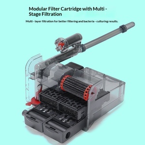 <span class=keywords><strong>Filter</strong></span> Akuarium yang Dipasang di Dinding, Pompa Sirkulasi Pemurnian Air Tiga-dalam-Satu, Pompa Eksternal Tanpa Suara, Steker Standar EU - Product Image 3