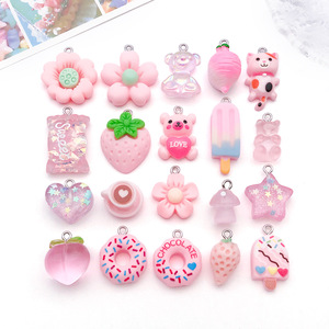 Dije de oso abrazando un corazón, mensaje de amor rosa para San Valentín, tirador de cremallera para bolso - Product Image 1