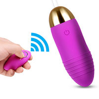Vibrador de Bala con 10 Velocidades y Control Remoto, Huevo Vibrador para Estimulación del Punto G, Estimulador Clitoral Silencioso