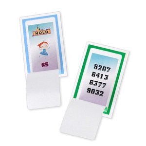 Boletos de Lotería Personalizados con Impresión Digital CMYK en Papel Couché, Diseño Gratuito y Disponibilidad Inmediata - Product Image 1