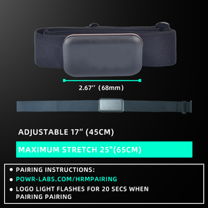 <strong>Heart</strong> <strong>Rate</strong> Monitor Replacement Chest Strap Fitness Band Soft <strong>Heart</strong> Monitor Chest Elastic Strap Armband <strong>Rate</strong> Belt Sport - Product Image 4